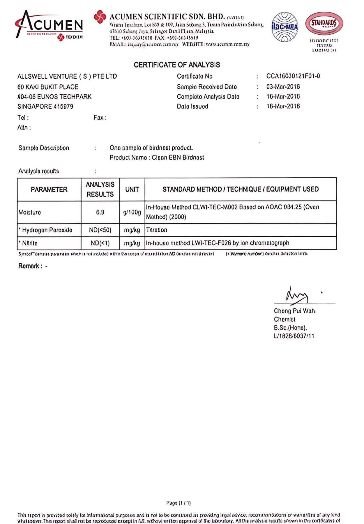 AllsWellBirdnest_Home_Certificicate_1a